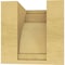 Ekena Millwork 6"W x 6"D x 6"H Wide Rivera Rough Cedar Woodgrain TimberThane Corbel, Primed Tan CORUR06X06X06RIVRCPR - alternate 5